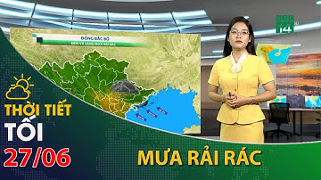 Khu vực Đông Bắc bộ, về đêm có mưa rải rác| VTC14