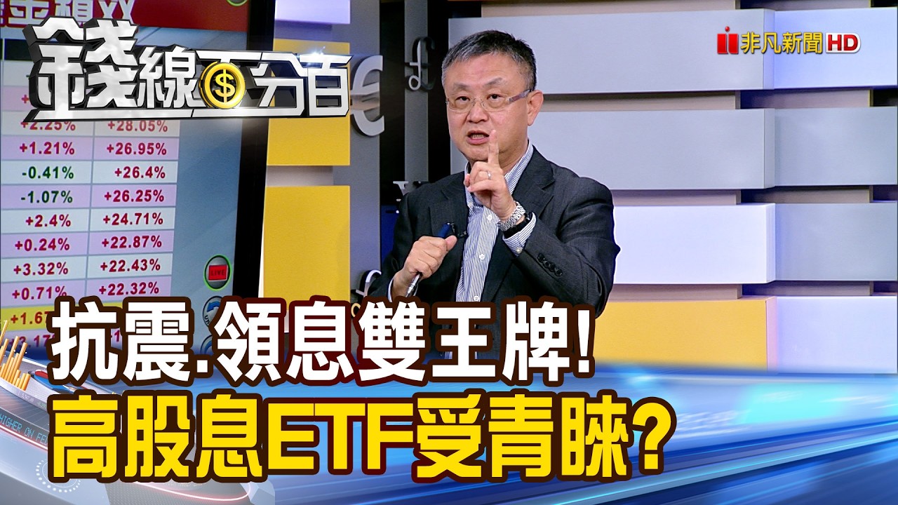《抗震.領息雙王牌! 高股息ETF受青睞?》【錢線百分百】20260305-10│非凡財經新聞│