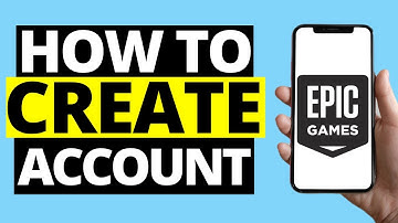 How to Create Epic Games Account On Mobile