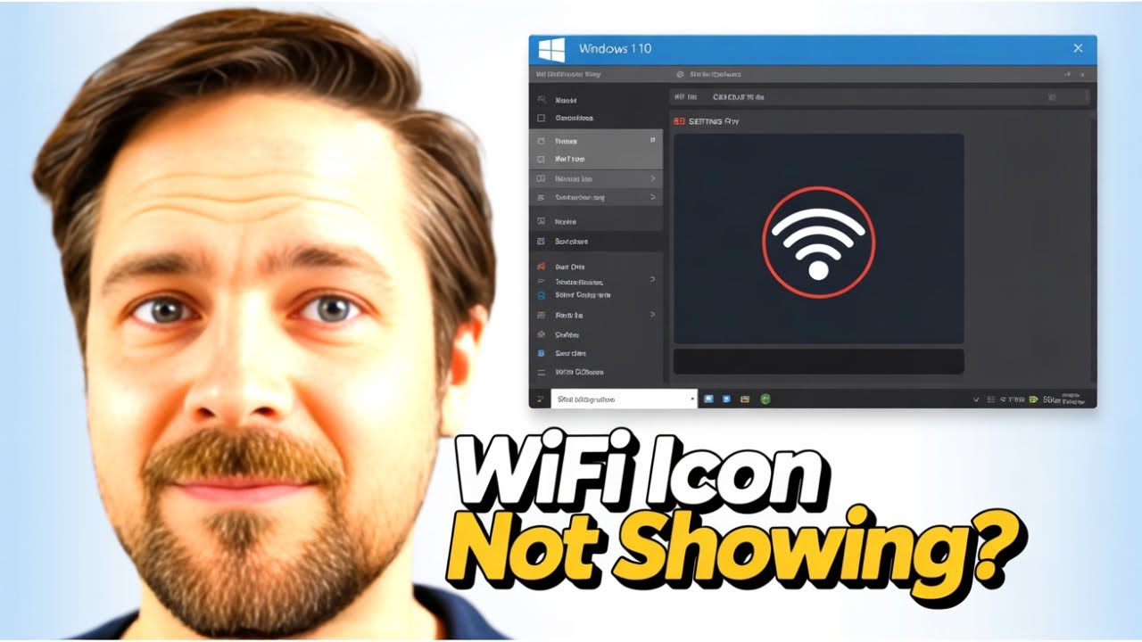 How to Fix WiFi Icon Not Showing Problem Windows 1011 (2025) - YouTube