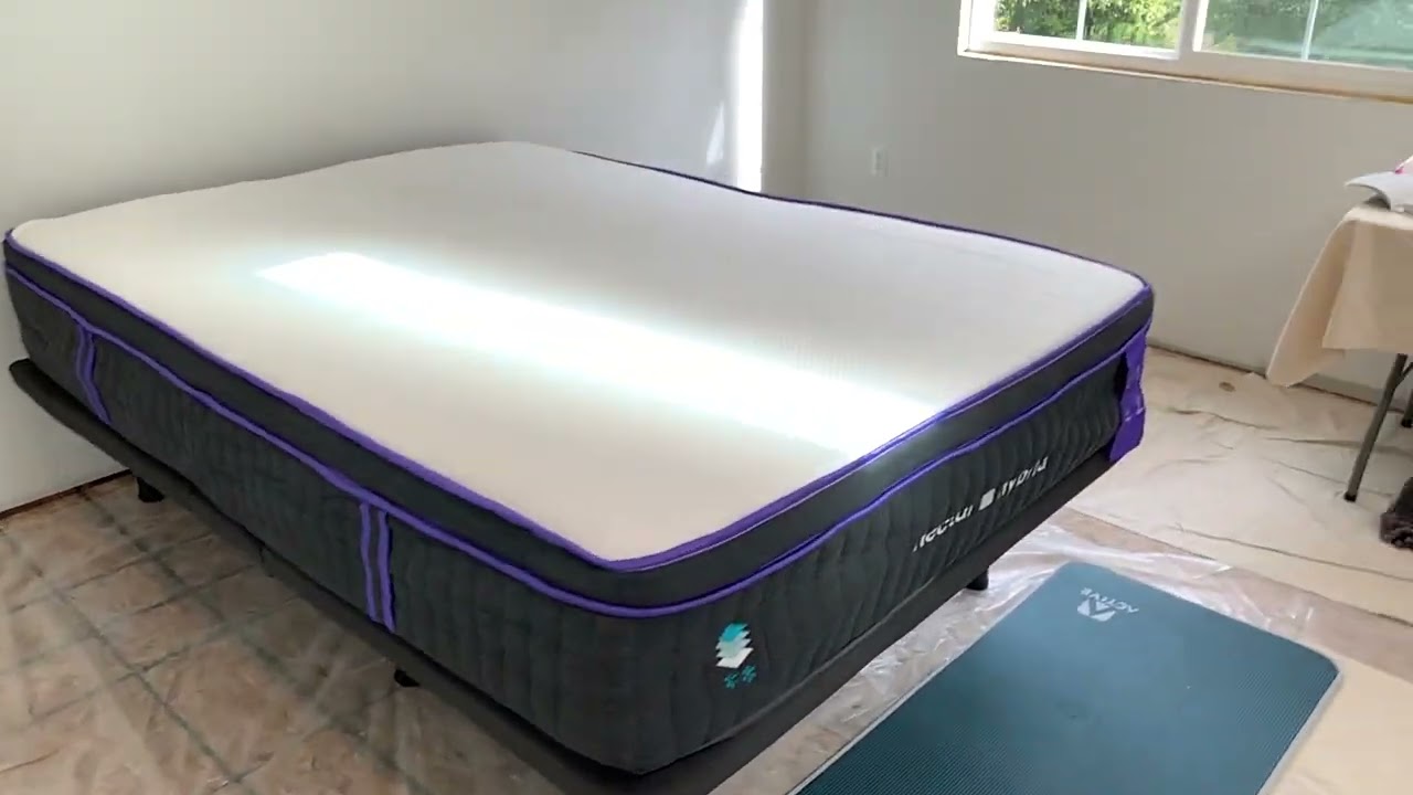 Unboxing Nectar Hybrid 13” Mattress on Caper Adjustable Base Max Platform