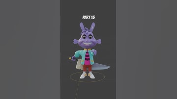 Stylized Rabbit (Working on the Hands and Rigging) #blender #3dmodeling #animation #art #animals