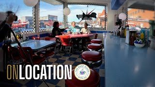 The Daily Blend w/ AC: David Johnson and Barbra Horrell, Broadway Diner in the 1950's (On location)