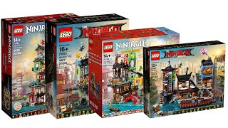 All LEGO Ninjago City sets 20172023 Compilation/Collection Speed Build