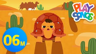 Slow Turtle 🐢 + More Nursery Rhymes & Kids Songs | Playsongs