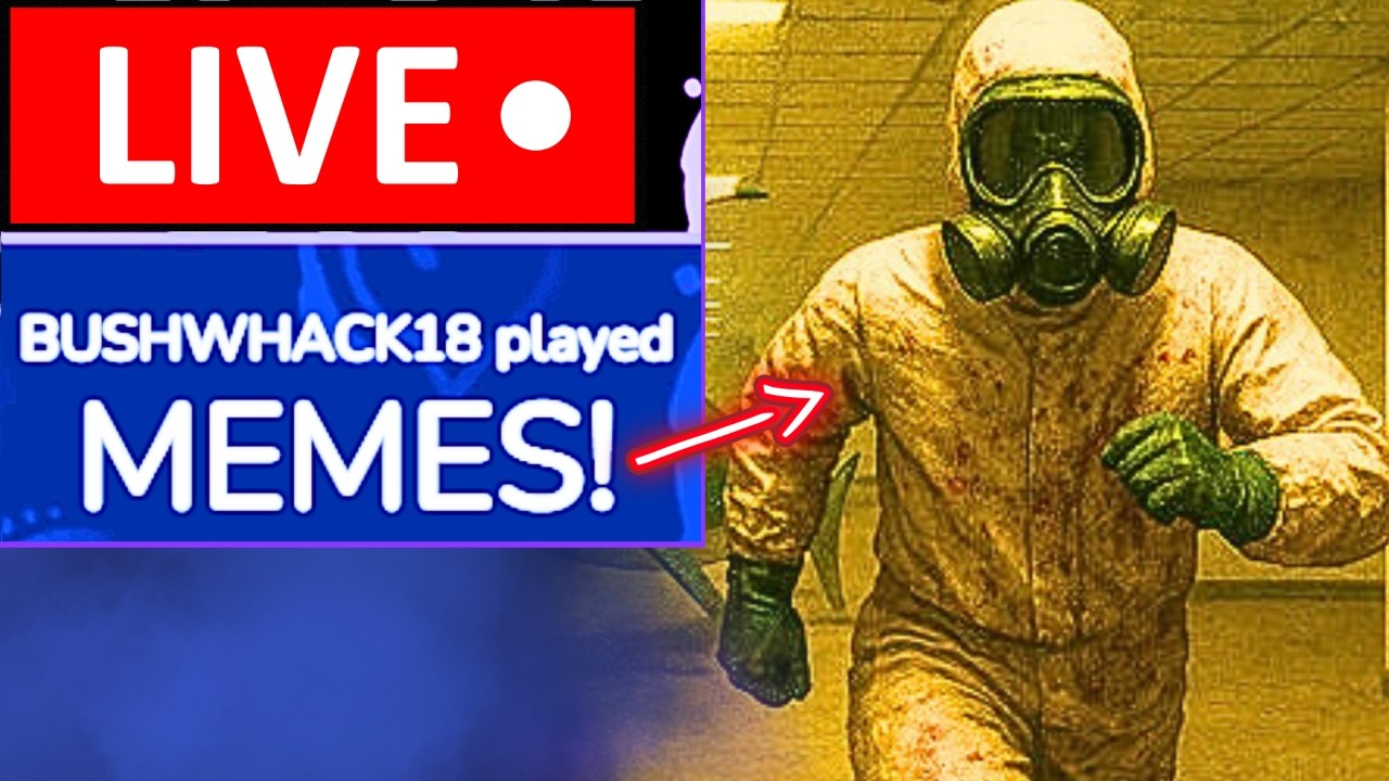 Meme Chaos In A Scary Game! LIVE!