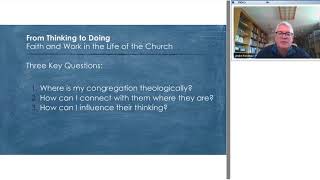 From Thinking to Doing: Faith and Work in the Life of the Church