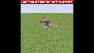 Famous how to make a machine gun in minecraft😄😉😋 this is very cool build #shortsfeed #craftsman #shorts Net Worth