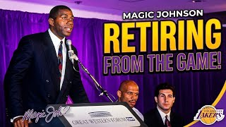 The Day the Game Changed: Magic Johnson’s Retirement