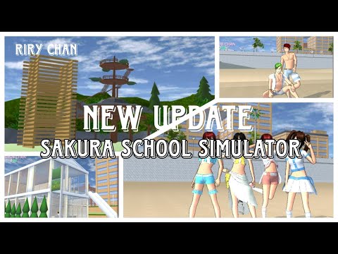 New update sakura school simulatot[baju baru |rambut baru|props|bangunan bau