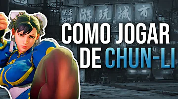 Como jogar com a Chun-li Street Fighter?