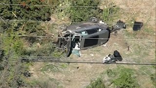 WATCH LIVE Tiger Woods car crash