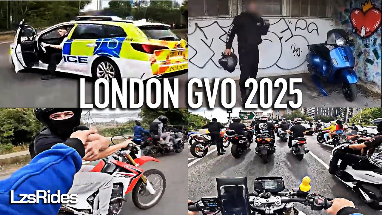 САМАЯ БЕЗУМНАЯ ПОЕЗДКА НА ВЕЛОСИПЕДЕ В ЛОНДОНЕ!!! (GVO2025)