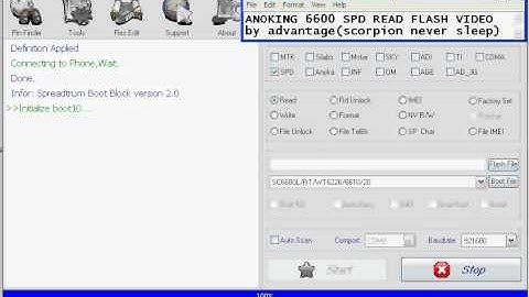 ANOKING 6600 SPD READ FLASH VIDEO with SCORPION BOX by advantage(scorpion never sleep)