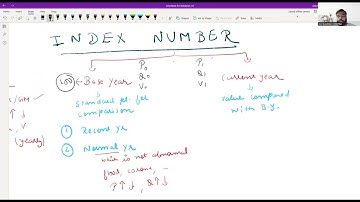 Index Number - Introduction, Formulas, Important questions | ca foundation | ca gaurav chopra
