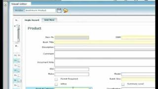 Compiere ERP Visual Dictionary Editor