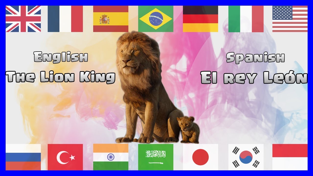 The Lion King In Different Languages YouTube The Lion King In Different Languages YouTube