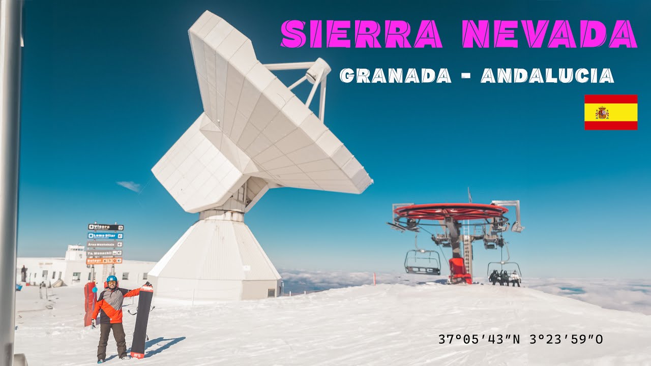 Sierra Nevada De Granada Snowboard - Spain 4K