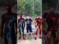 He transforms into Spiderman Iron man vs Pacman attack #shorts TikTok