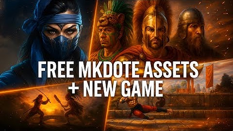 Giving Away My Unreleased MK Fan‑Game Assets FREE — Join Me Building History’s Ultimate 2D Fighter