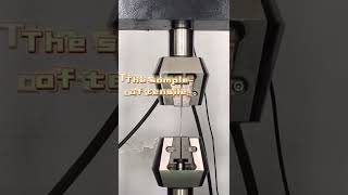 Tensile strength test results of 300KN electronic universal testing machine
