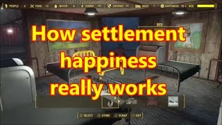 How Settlement happiness really works
