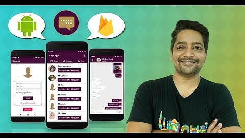 Firebase Advanced- Real Time Chat App in Android Studio 2020 - Trailer