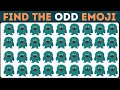 Easy medium hard levels  can you find the odd emoji in 15 seconds  the quiz adda  emoji quiz