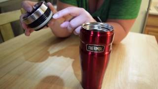 Using and Caring for your Thermos Stainless King 16 oz. Travel Tumbler