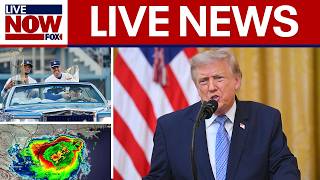 LIVE: Trump data centers announcement, Dodgers visit White House, tracking Bertha