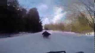 Runner Sledding Montville