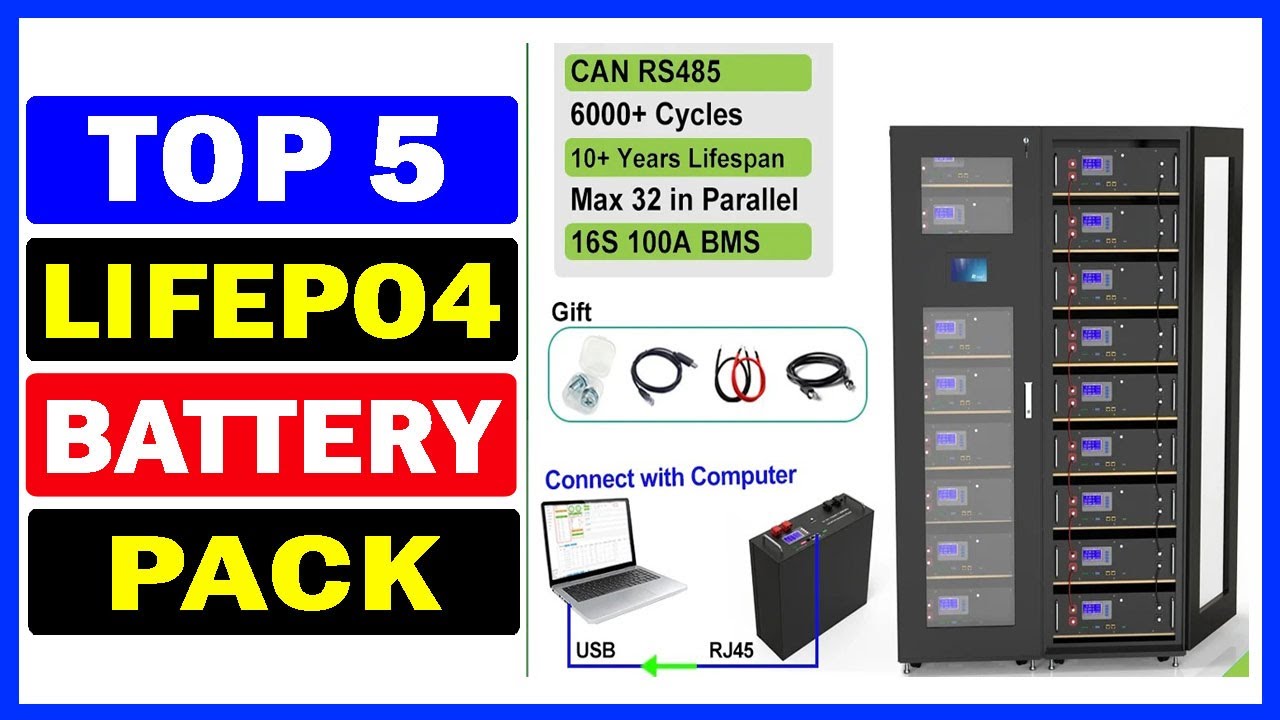 Top 5 Best LiFePO4 Battery Pack Of 2025 - YouTube