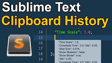 Sublime Text Clipboard Copy + Paste History — Quick Tip