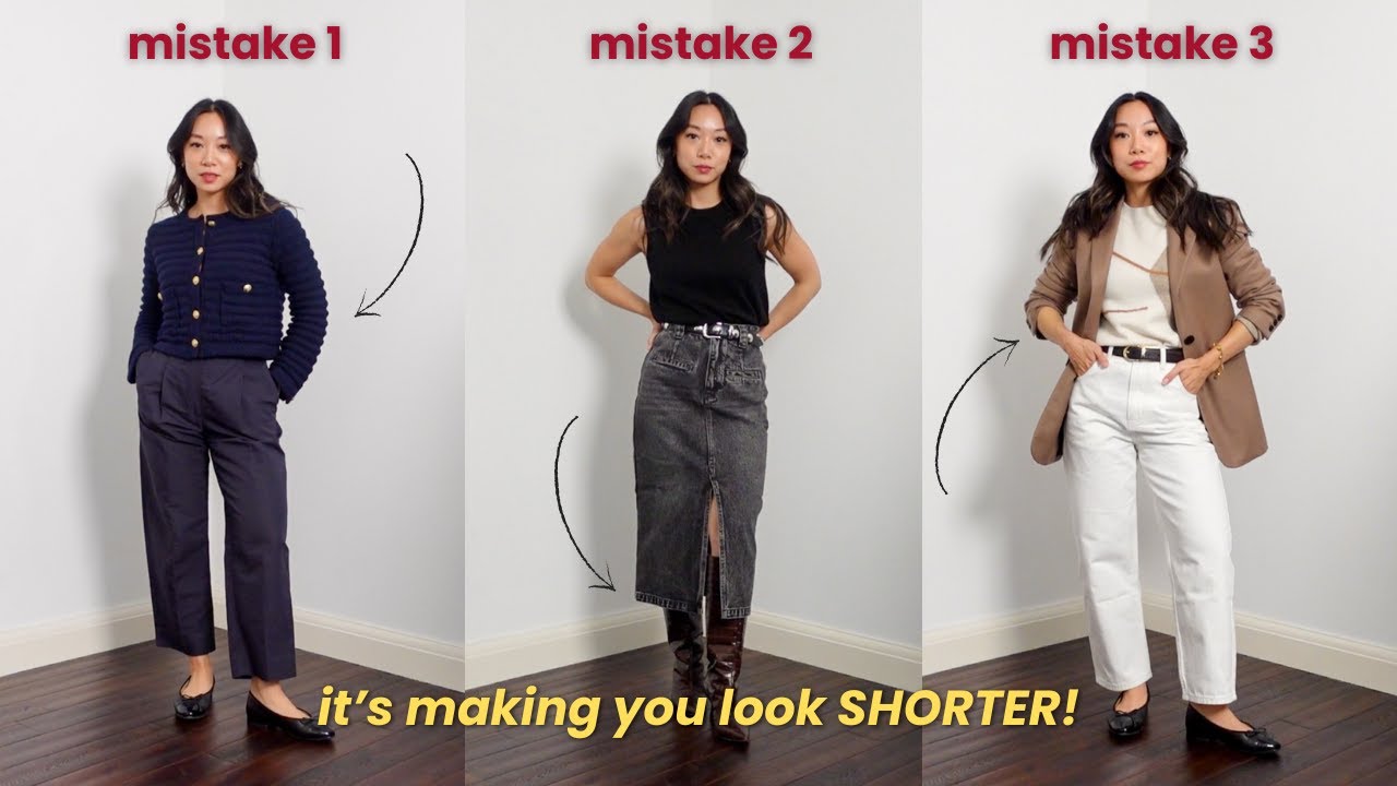 3 Petite Style Mistakes Making You SHORTER (& how to fix them)