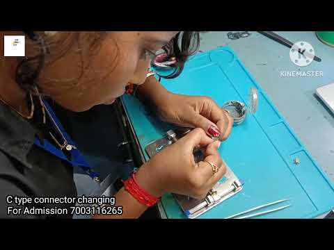 Samsung c type connector changing by ittech mobile training institute.