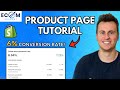 How I Design Product Pages For My Shopify Dropshipping Stores (2020 Shopify Tutorial)