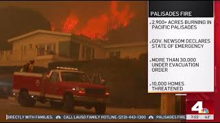 KNBC | NBC 4 News at 7pm - Breaking News Open - January 7, 2025