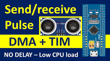 HC-SR04 STM32 | no delay with PWM and input capture
