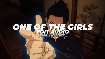 one of the girls - The Weeknd, JENNIE & Lily Rose Depp [edit audio]