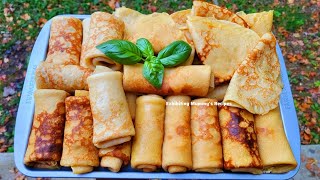 How to make the authentic ghana pancake recipe/crepes recipe/delicious easy pancakes at home