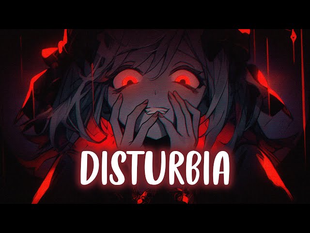 Nightcore - Disturbia (Dark Version) (Lyrics / Sped Up) class=