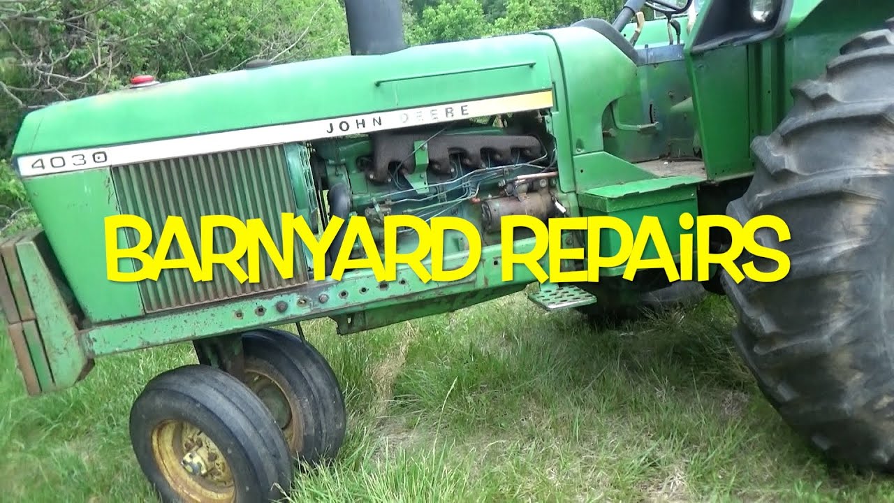Replacing Load and Depth Shaft Seals on my John Deere Narrow Front 4030 ...