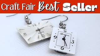 Easy Diy Watch Face Earrings Anyone Can Make And Sell