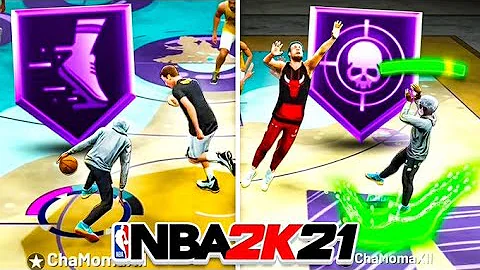 BEST PLAYMAKING SHOT CREATOR SHOOTING & PLAYMAKING BADGES NBA 2K21! BEST BADGES TO SHOOT GREENS