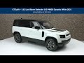 Land Rover Defender 110 P400 X-Dynamic White 2021 - GT Spirit 1:12 Resin Model