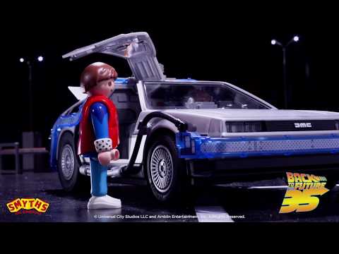 Playmobil Back to the Future DeLorean @ Smyths Toys