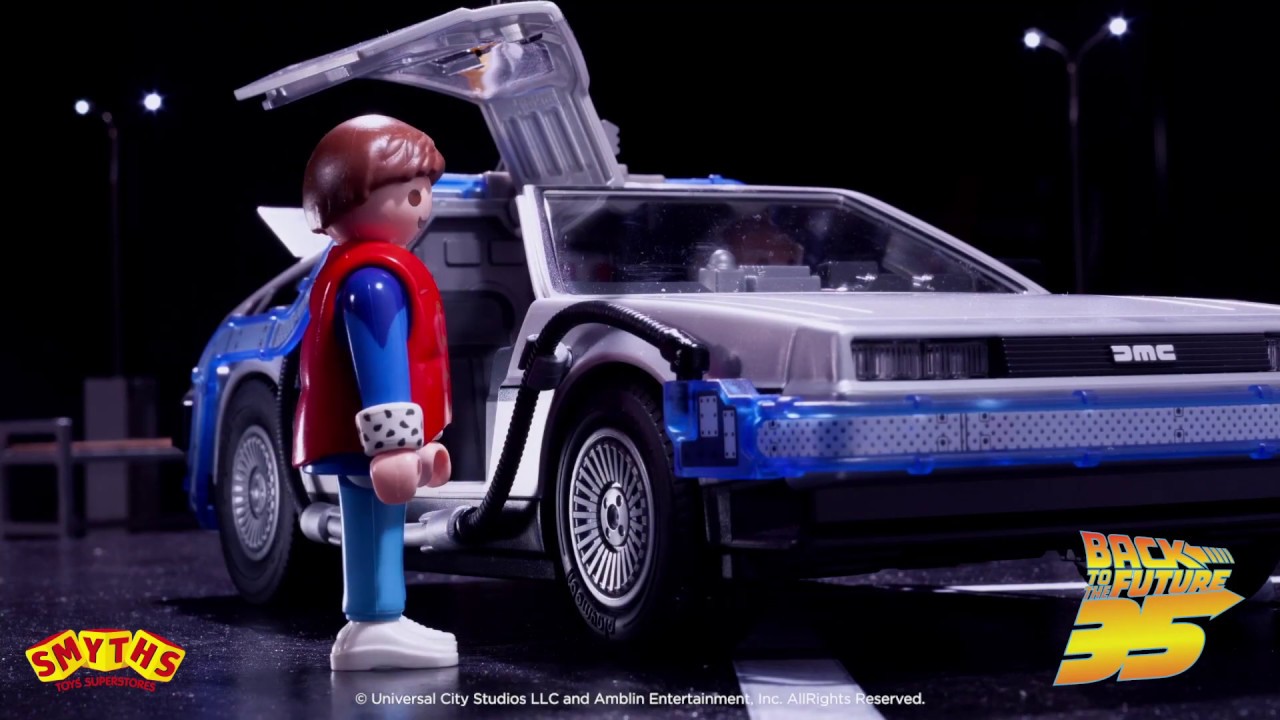 Playmobil Back to the Future DeLorean @ Smyths Toys 