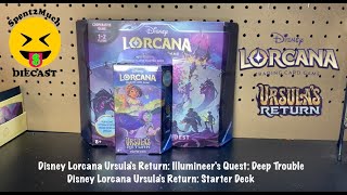 disney lorcana ursula's return starter deck Tcg Set 4 who focus on supporting their teammates Set 4: Ursula's Return Products
