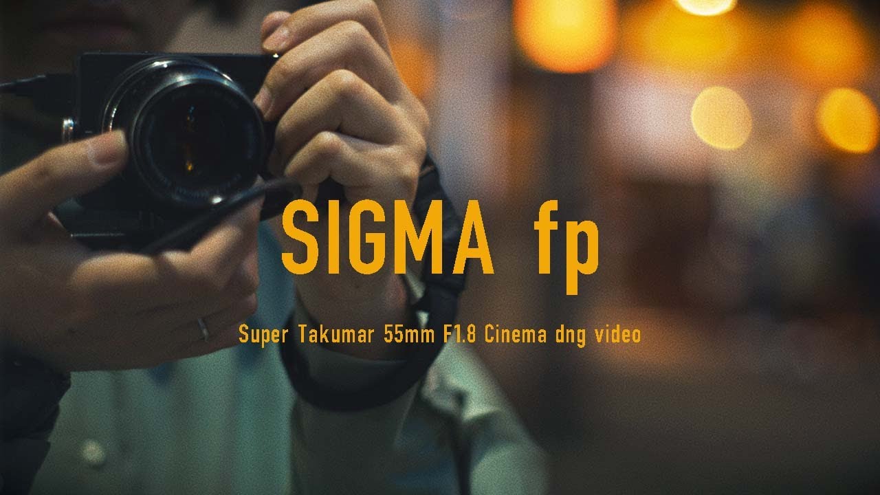 SIGMA fp Handheld Street Video with cinema dng Super Takumar 55mm 