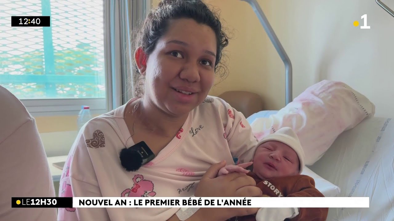 Axel, 3,8kg et en très bonne forme. Né à 3h ce jeudi 1er janvier